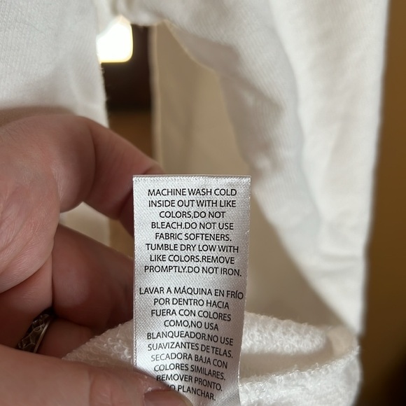 Wildfox x Coca-Cola Always the 90s Ophelia Sweatshirt White Size Medium NWT - Picture 12 of 13